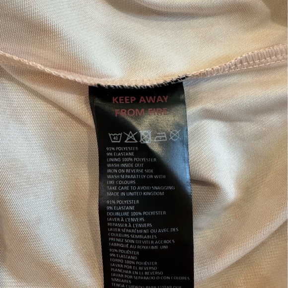 Urban Outfitters pink mini dress with butterflies size L - Picture 5 of 5